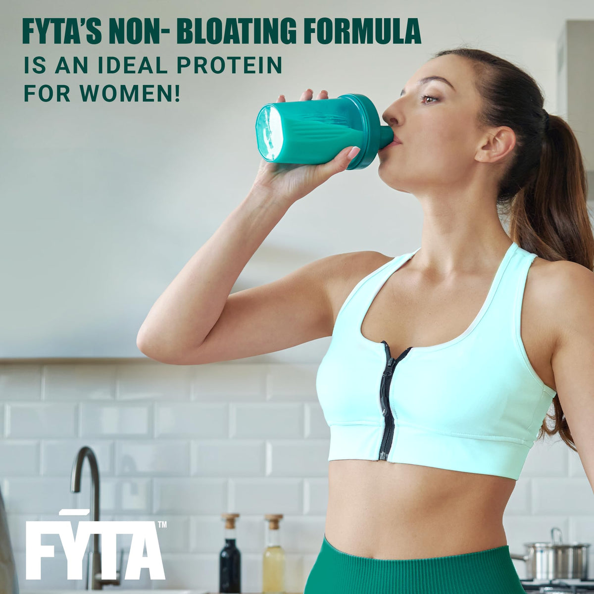 FYTA Vegan Protein Powder - Plant Based Protein Powder with Better Taste & Texture Than