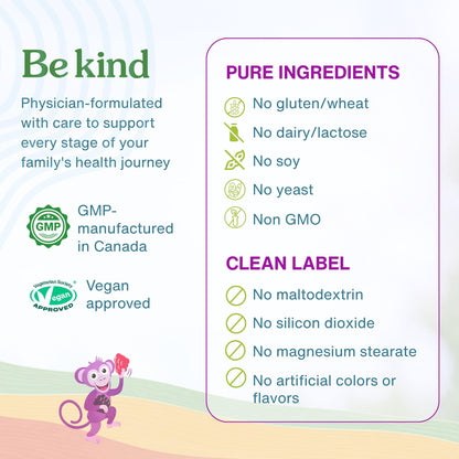 Igennus Methylated Kids Multivitamin Gummies, Age 4+, 90 Gummies | Clean Label & Third Party Tested, No Artificial Sweeteners or Flavors, Sugar Free, Natural Berry Flavor, Non-GMO, Halal