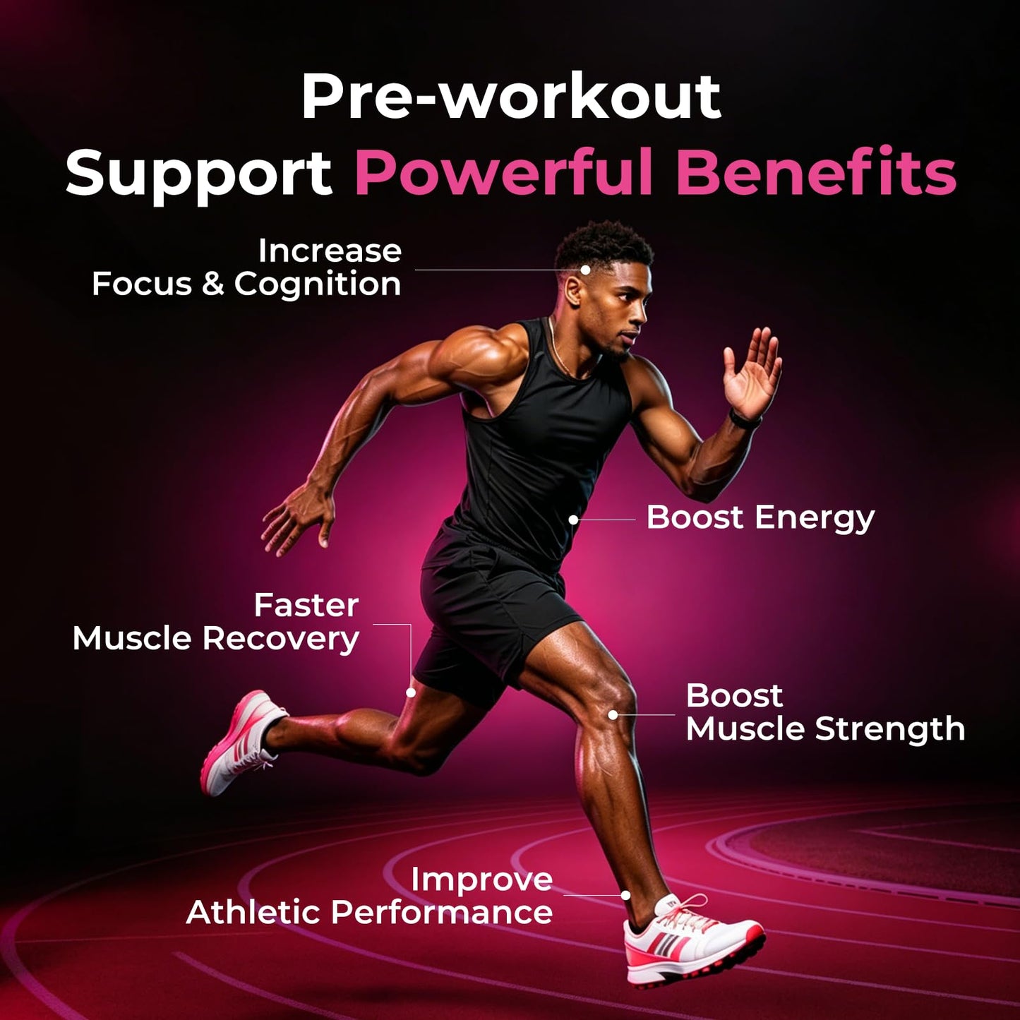OxyEnergy Stim-Free Pre Workout Powder for Men & Women - 30 Stick Packs, 130mg Low Caffeine Energy & Focus with Beta Alanine, L-Citrulline, Creatine & Taurine - Orange, Sugar Free