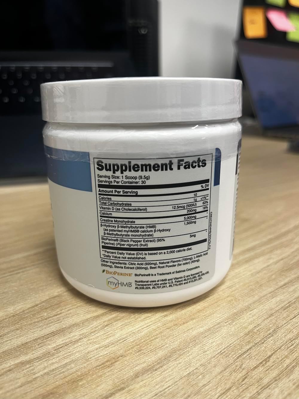 Transparent Labs BCAA Glutamine Powder (30 Servings, Strawberry Lemonade) & Creatine HMB (30 Servings, Strawberry Lemonade)