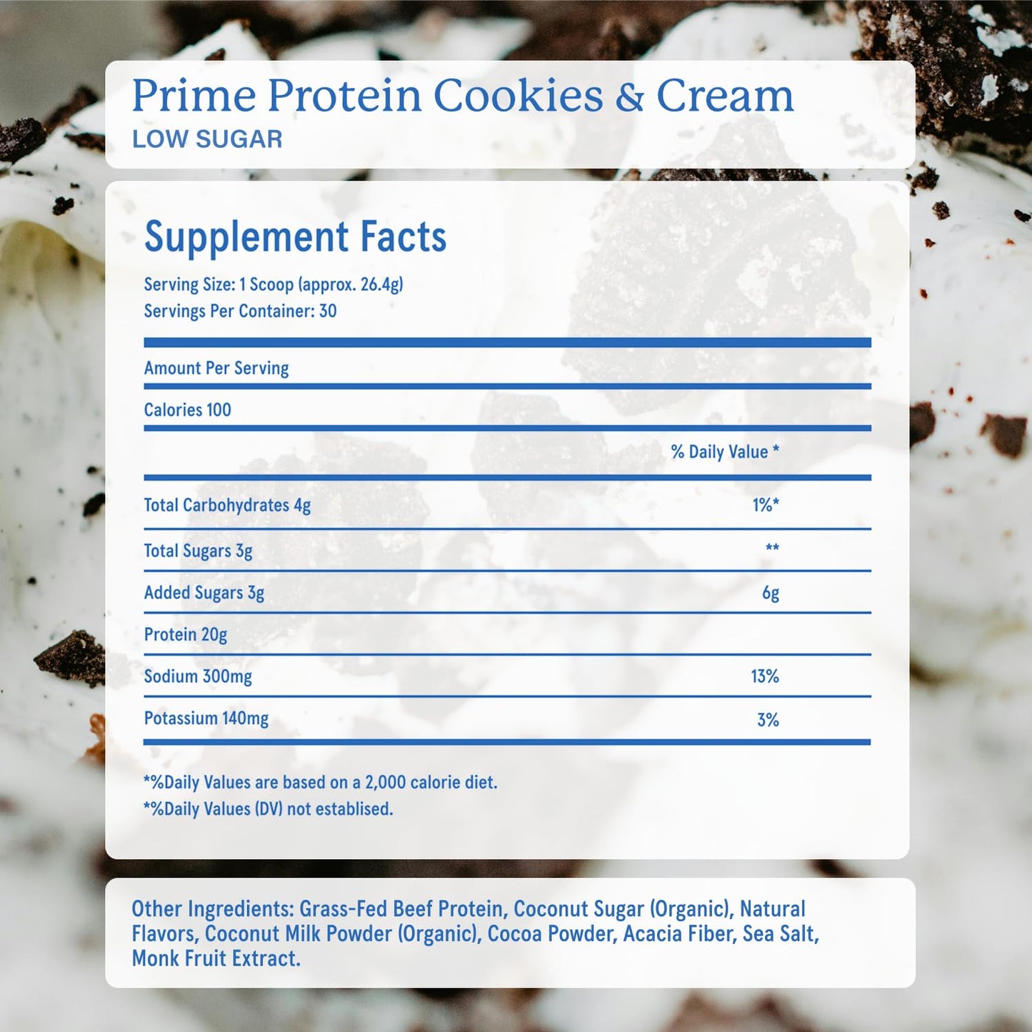 Equip Prime Chocolate Protein Powder - Gut-Friendly, No Sugar Protein Shake Powder with Grass-Fed Beef & Natural Collagen - Rich & Creamy Mix - 21g Per Serving - Whey & Dairy-Free (30 Scoops)