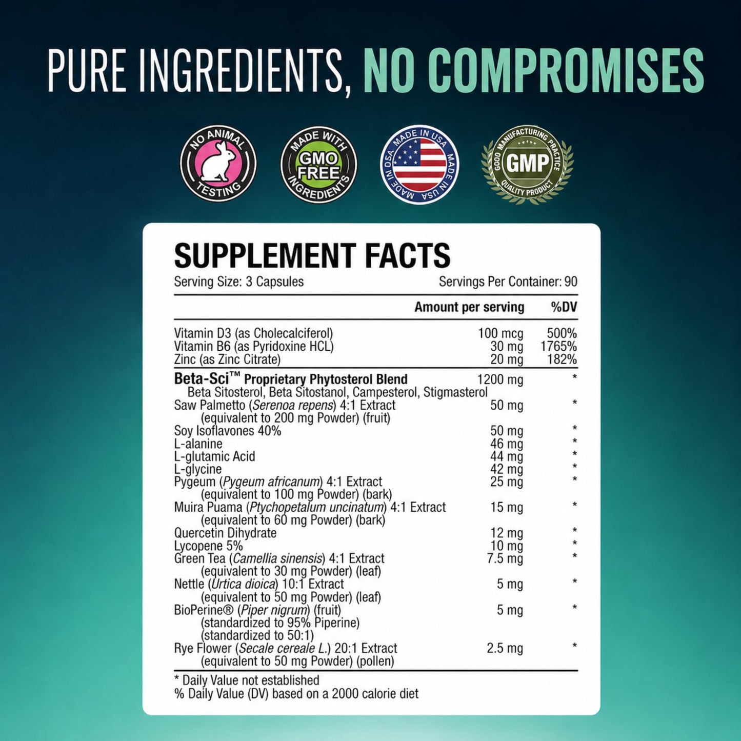 Approved Science Prostarex - Advanced Prostate Supplements for Men – Prostate, Bladder & Urinary Health Support with Saw Palmetto, Beta-Sitosterol & BioPerine – 270 Capsules (3 Month Supply)