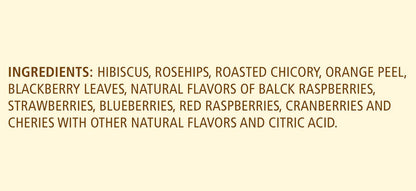 Celestial Seasonings Herbal Tea, Wild Berry Zinger, 20 Count (Pack of 6)