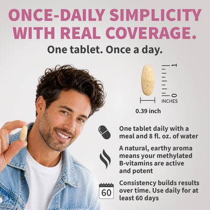 MEDCHOICE Complete 29-in-1 Methylated Multivitamin with Omega-3, 70ct