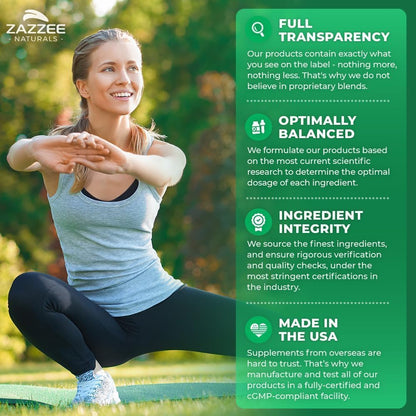 Zazzee USDA Organic Cranberry PACs & D-Mannose, 36 mg PACs per Serving, 1000 mg D-Mannose per Serving, 120 Vegan Capsules, 2 Month Supply, Urinary Tract & Bladder Support, Non-GMO, Made in the USA