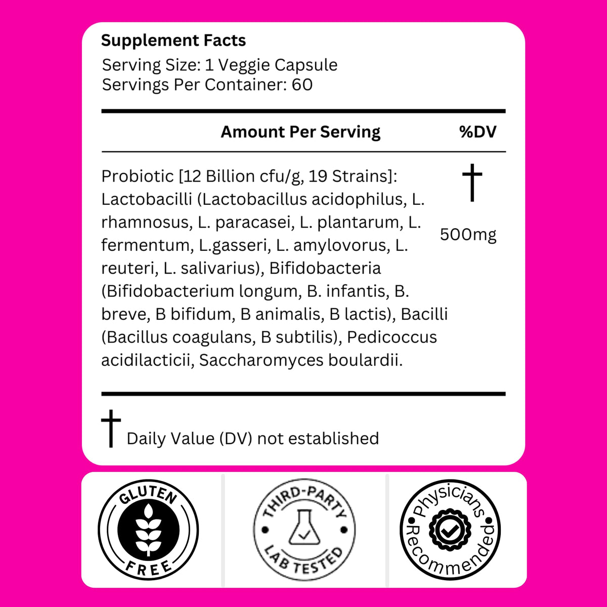 Nook Vaginal Probiotics for Women - pH Balance & Odor Control Feminine Health Supplements