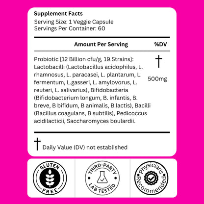 Nook Vaginal Probiotics for Women - pH Balance & Odor Control Feminine Health Supplements