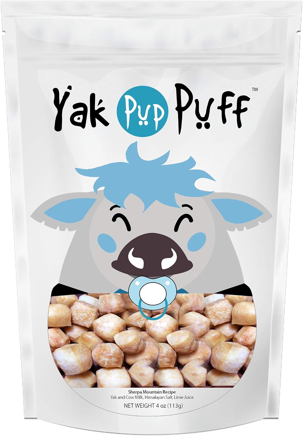 Pup Puff 4oz - Healthy Himalayan Training Treat for Small Dog