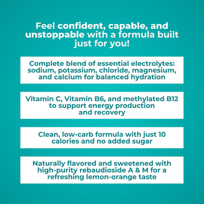 Reignite Wellness by JJ Virgin SHEatine Powder (Orange) and ElectroReplenish