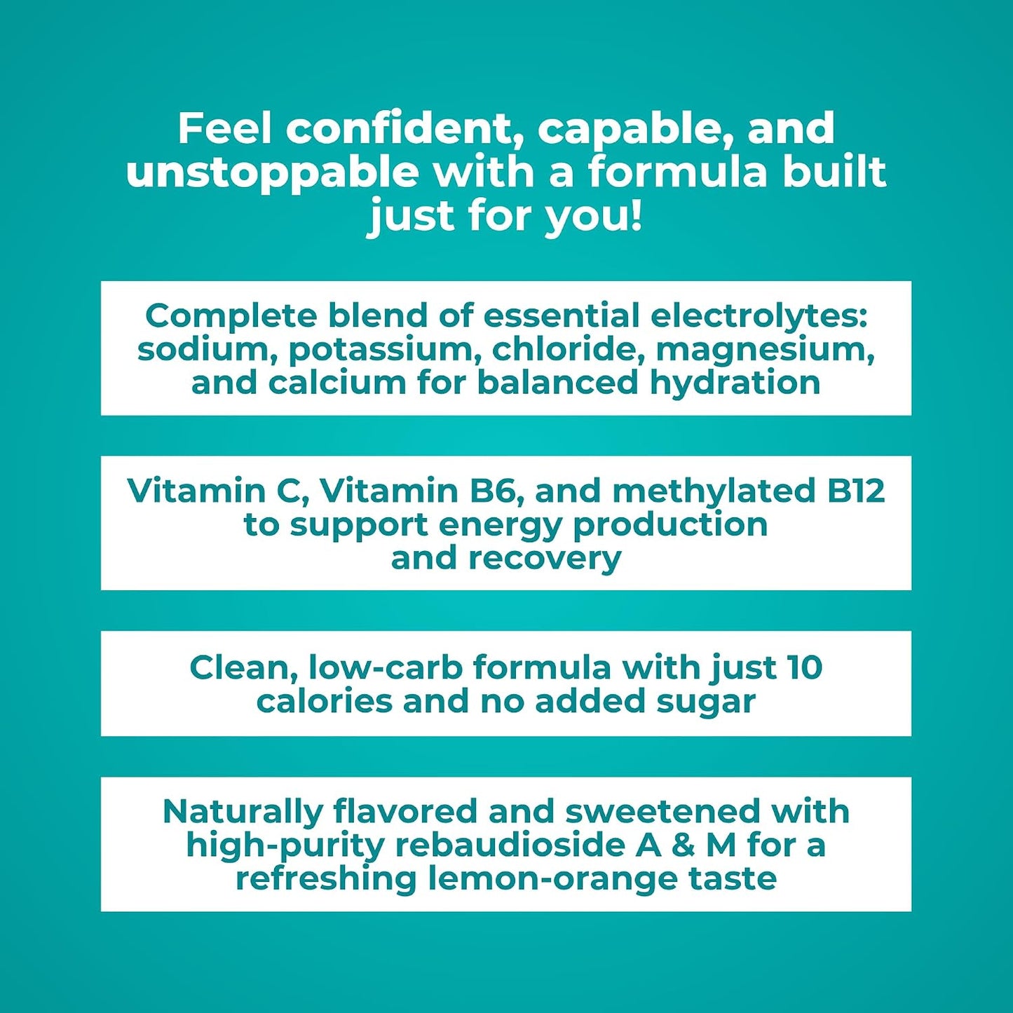 Reignite Wellness by JJ Virgin | ElectroReplenish Electrolyte Powder | Electrolyte Replacement & Hydration Powder for Energy Production | Naturally Flavored Lemon-Orange | 30 Servings