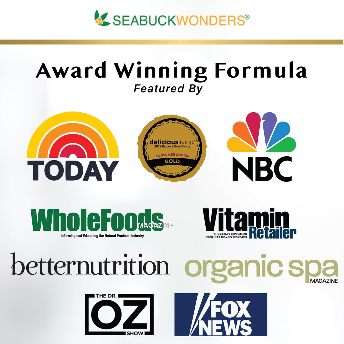 SeabuckWonders Sea Buckthorn Oil Blend, Omega-7 Complete, Max Potency, 120 Count