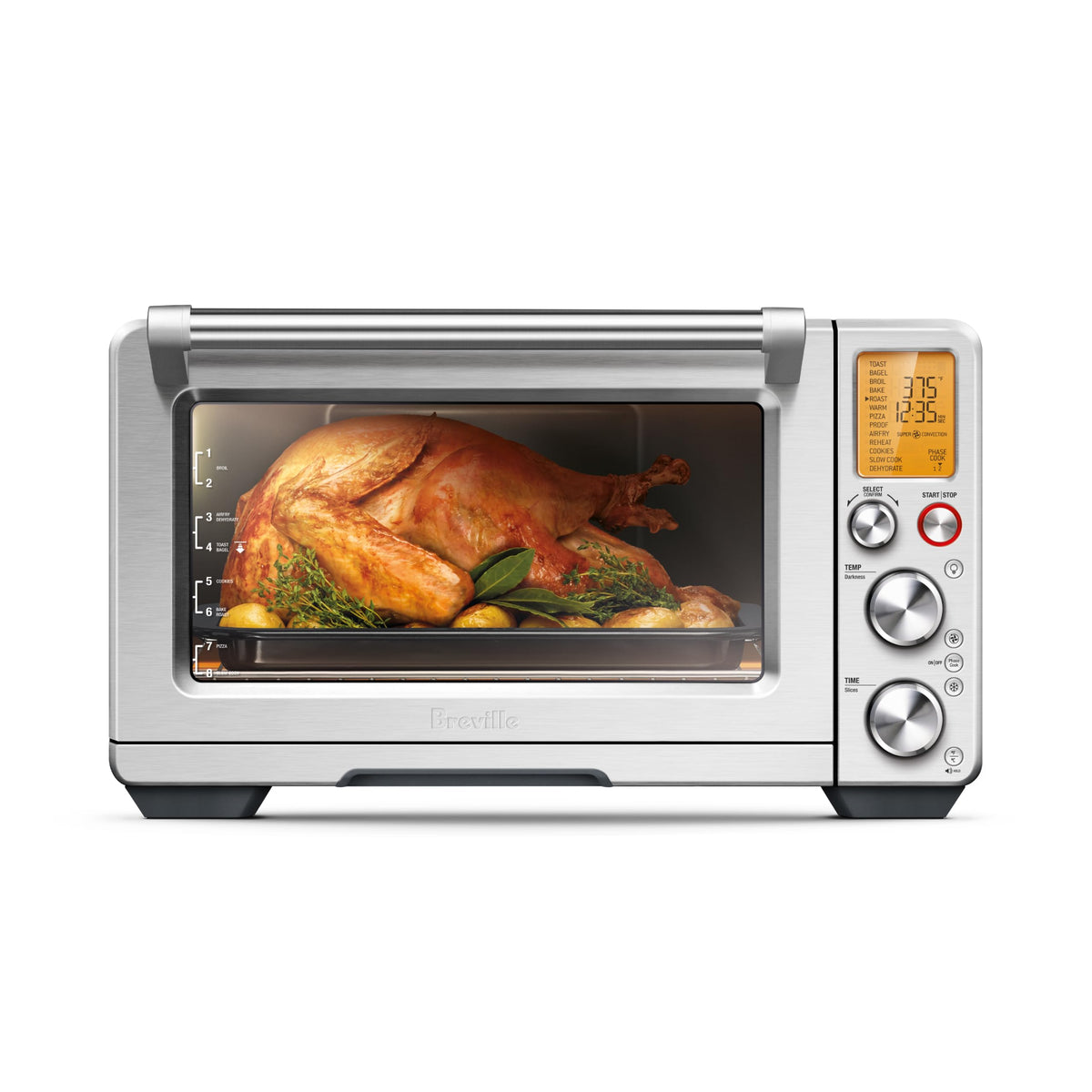 Breville BOV900BSS Smart Oven Air Fryer Pro, Brushed Stainless Steel
