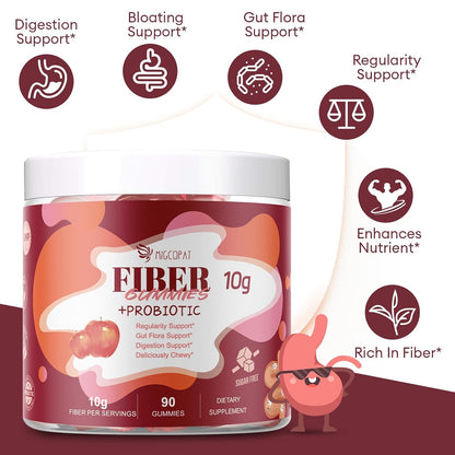 Fiber Gummies (Grape Flavor+ Apple Flavor)