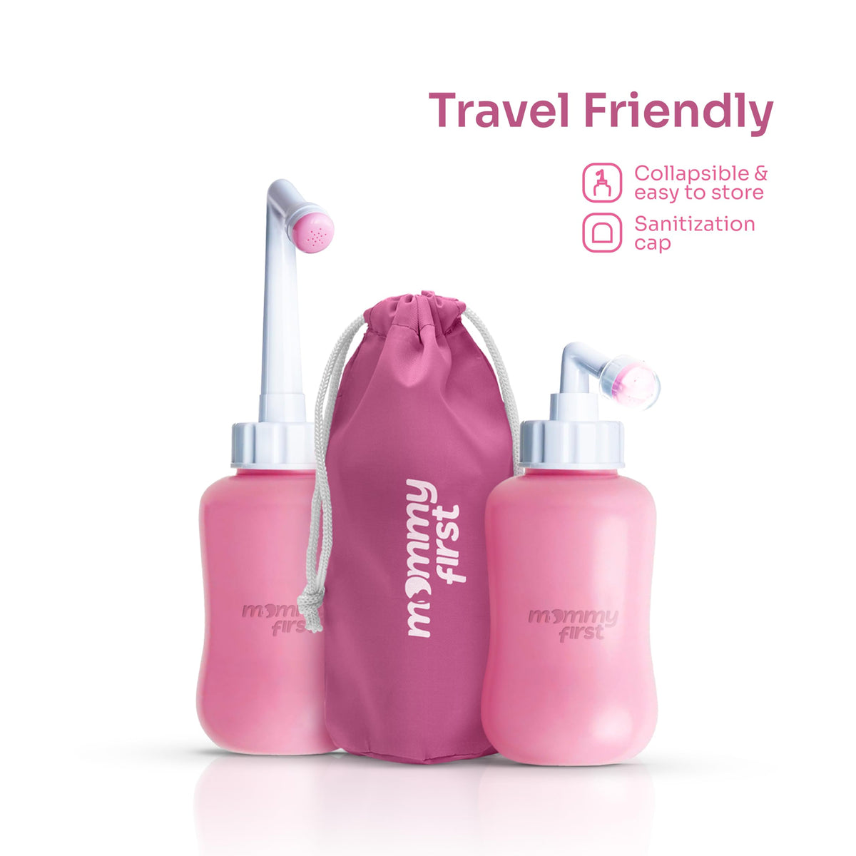 Peri Bottle for Postpartum Care from Mommy First™ | Upside Down Bottle for Perineal Cleansing and Recovery