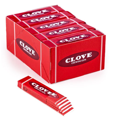 Gerrit's 20 Count Variety Gum Pack - Clove, Beeman's, Teaberry, & Black Jack Nostalgic Chewing Gum Bulk Pack, Old-Fashioned Candy, 4 Flavors, Old School Candy