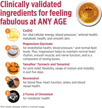 DOCTORS' PREFERRED Daily5 Multivitamin and NAD+ Anti-Aging Supplement