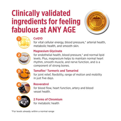 DOCTORS' PREFERRED Daily5 Multivitamin for Women and Men, Clinically Validated Ingredients, Heart, Joints, Circulation, 90 Vegan Capsules