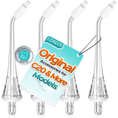 COSLUS Original C20 C50 C51 E40 C31 Flosser Replacement 5 Standard Set