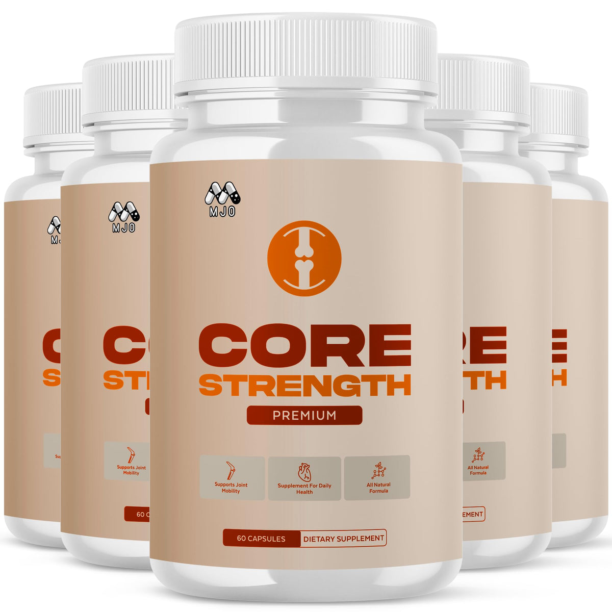 Core Strength Supplement for Joint Support Pills 2-Pack Bundle 120 Capsules