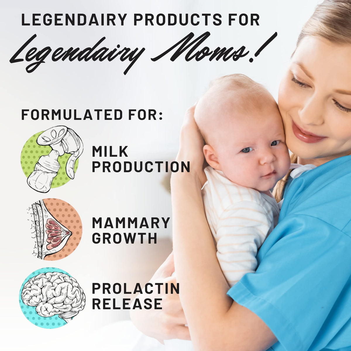 Legendairy Milk Liquid + Cash Cow, Lactation Supplement for Milk Supply Increase