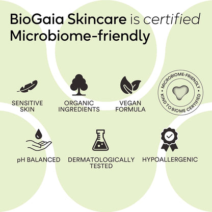BioGaia Gentle Balm-to-Milk Body Wash | Scandinavian Baby & Kids Skincare | Oil-Based Cleanser | Fragrance & Essential Oil-Free | Supports a Healthy Skin Microbiome | Cold-Pressed, Organic Oils