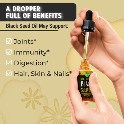 MAJU Black Seed Oil - 3 Times TQ, Cold-Pressed, Travel Size, 100% Turkish Black Cumin
