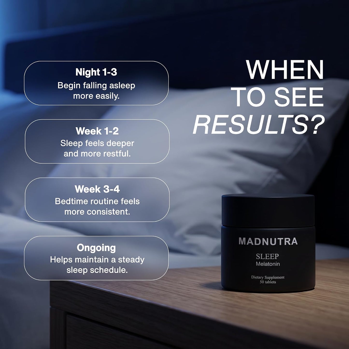 Melatonin 3mg Natural Relaxium Sleep Aid for Adults - Fast Acting Melatonin Supplements for Restful Sleep Jet Lag & Sleep Cycle Support - Non-GMO Organic 50 Tablets