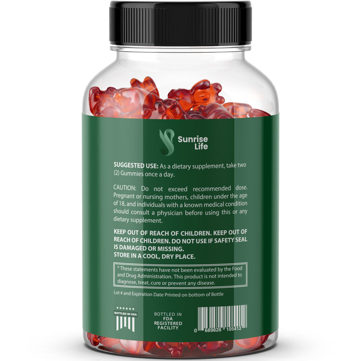 Sunrise Life ACV for Health | Keto Gummies | Weight Loss, Ketosis Support | Pomegranate