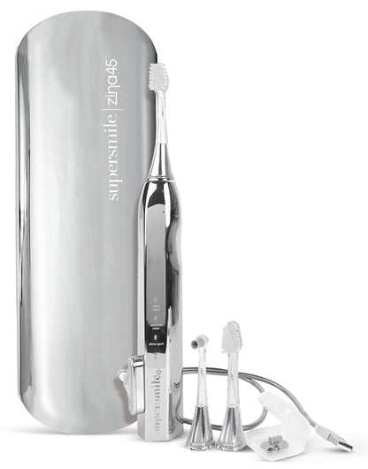 Supersmile Zina45 Deluxe Sonic Pulse Toothbrush, Rose Gold, Rechargeable