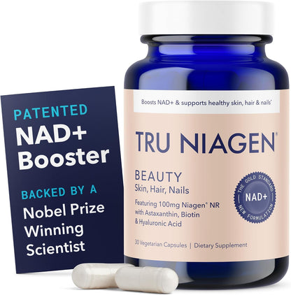 TRU NIAGEN PRO Whole-Body Benefits Bundle | 1,000mg NAD + Beauty for Skin, Hair & Nails + Immune Defense