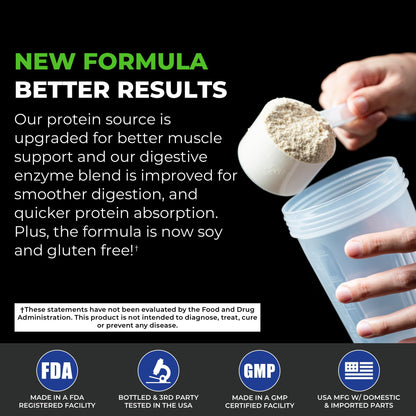 POWERLIFE Tony Horton High Impact Grass Fed Whey Protein with 3000 MG of HMB