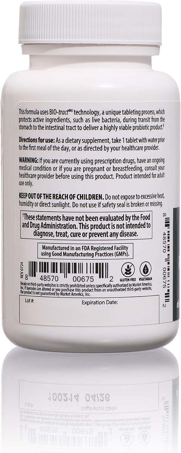 NutriClean Probiotics-10 Probiotic Supplement – 10 Strains, 10 Billion CFU for Gut, Immune & Digestive Support, Vegan, Gluten-Free, 30 Servings