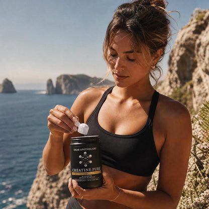 Creatine Monohydrate Powder Micronized 5g - Muscle Strength, Performance & Recovery - Unflavored Pre Post Workout - Vegan, Non-GMO, Soy Free - 60 Servings
