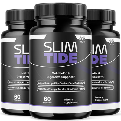 Slim Tide Weight Loss Capsules, Official SlimTide Supplement - 60 Capsules