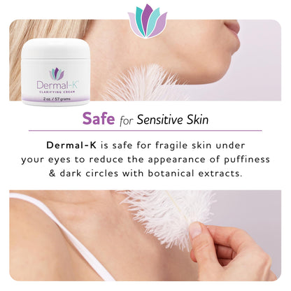 Vitamin K Cream 4 OZ | Hydrating Cream with Antioxidants & Botanicals |Reduce the Appearance of Discoloration, Fine Lines & Wrinkles | Paraben-Free