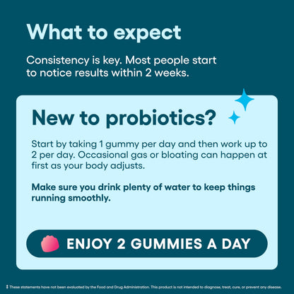 Physician's CHOICE Probiotic Gummies with Vitamin D & Prebiotic Fiber - Sugar Free - 1B CFUs of Clinically Studied Probiotic - Supports Immune & Gut Health for Women & Men - Watermelon Flavor - 60CT