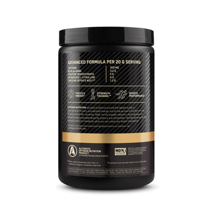Optimum Nutrition Gold Standard Pre Workout Advanced, with Creatine, Beta-Alanine