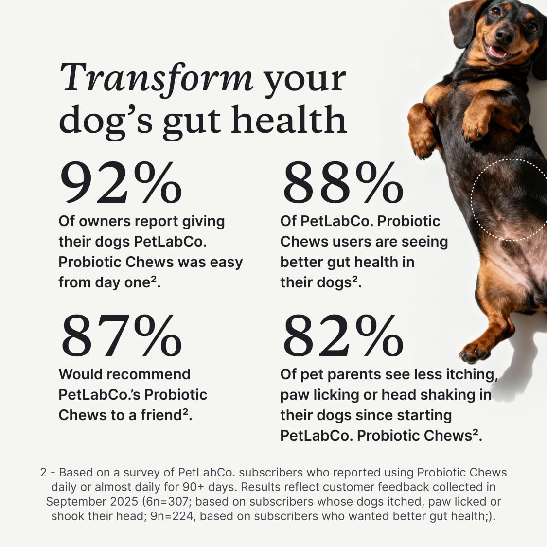 PetLab Co. Probiotic Chews for Dogs, 30 Soft Chews, Salmon | 8-strain probiotic blend with prebiotics to support digestive health, skin and seasonal allergy support
