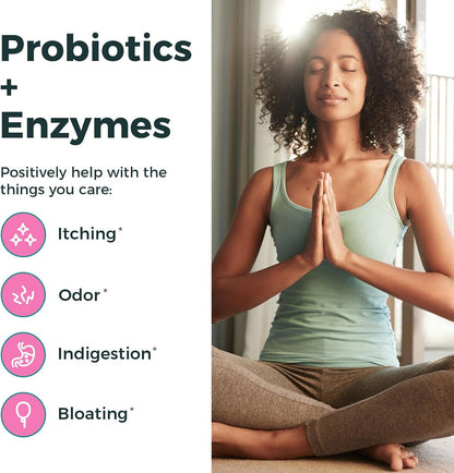 NewRhythm Digestion & Feminine Health Bundle, Probiotics, Prebiotics, Digestive Enzymes, Cranberry, Vitamin C & B6, Bundle & Save, 60 Capsules Each