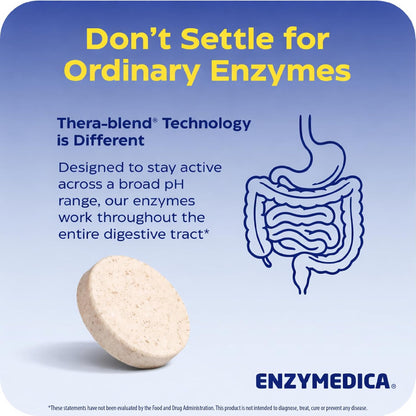 Enzymedica Papaya Gold - Papaya Enzymes Chewable - 120 Tablets