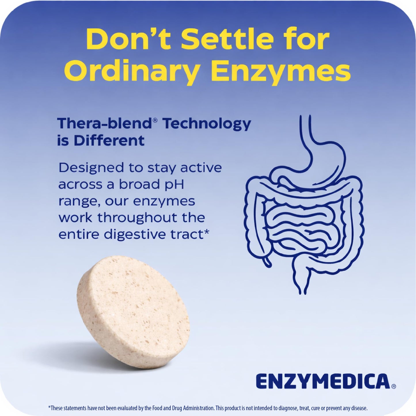 Enzymedica Papaya Complete - Papaya Enzymes Chewable, Digestive Enzyme Supplement for Women and Men, Digestion & Gut Health Support, High Potency Bromelain & Papain, Vegan, Gluten Free - 120 Tablets