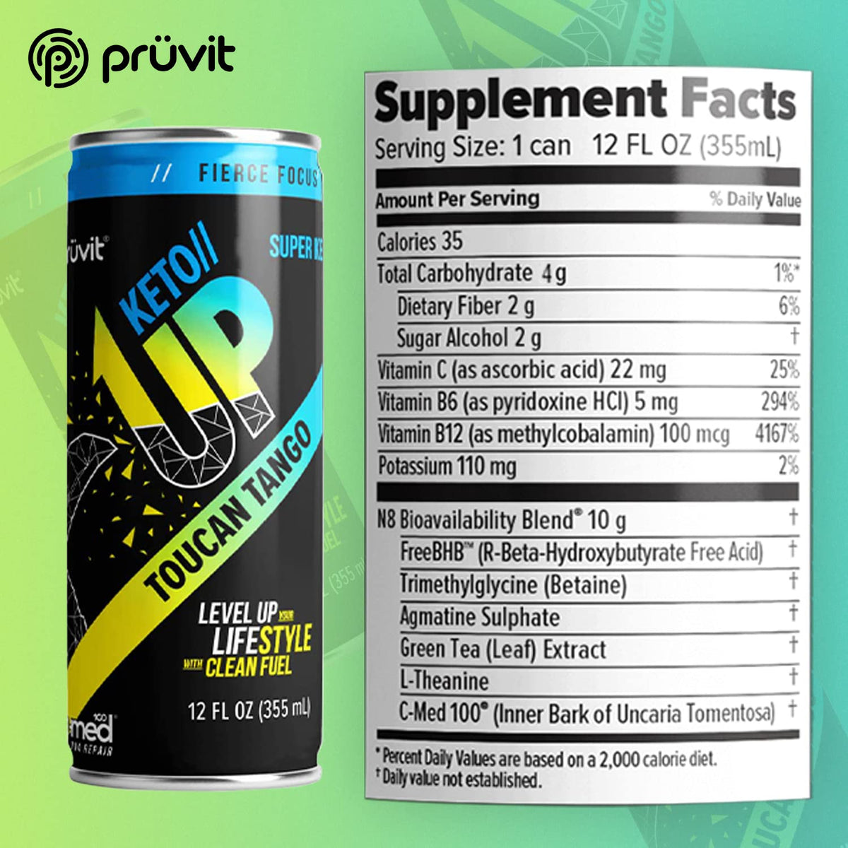 The Toucan Tango Keto//Up® Drink – Ready-to-Drink Ketones for Focus for Men and Women