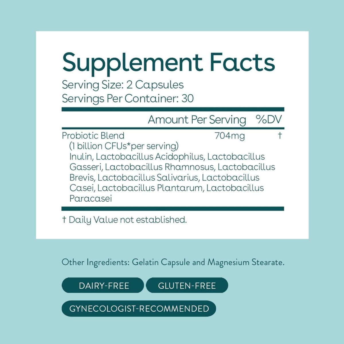 Love Wellness Good Girl Probiotics & The Killer | Vaginal pH Balance Supplement & Boric Acid Suppositories