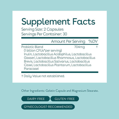 Love Wellness Good Girl Probiotics & The Killer | Vaginal pH Balance Supplement & Boric Acid Suppositories