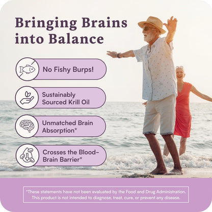 Omega Max w/LYSOVETA | High Potency LPC & Lyso-DHA Omega-3 Supplement | Brain Health, Focus & Mood | 6X Higher Absorption | Fish oil in the form the brain actually takes up, not just what the bloodstream carries. Supports focus and memory.