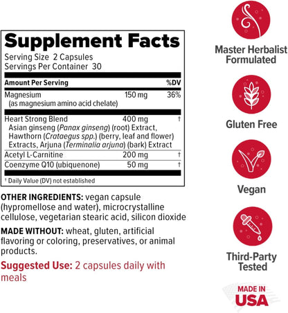 Redd Remedies Heart Strong, 60 CT