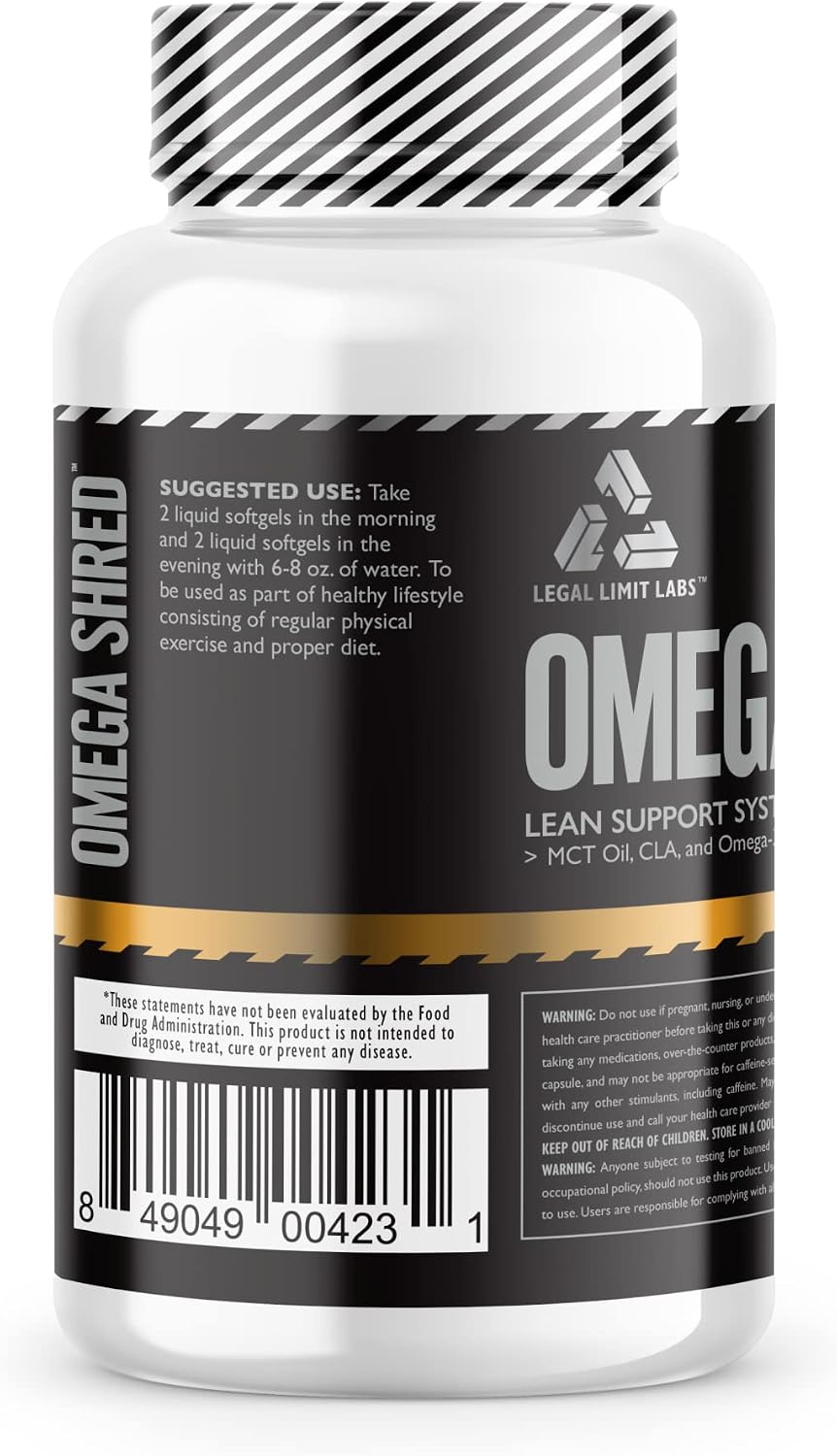 Legal Limit Labs Omega Shreds - MCT, CLA, DHA