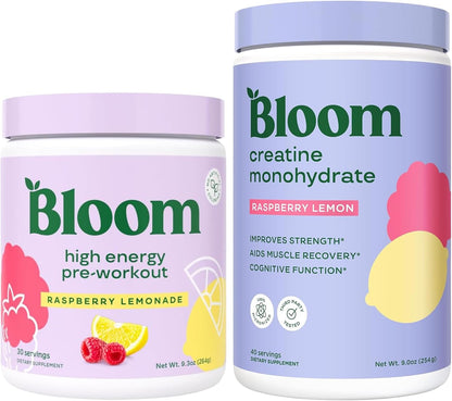 Bloom Raspberry Lemonade Gym Essentials Bundle