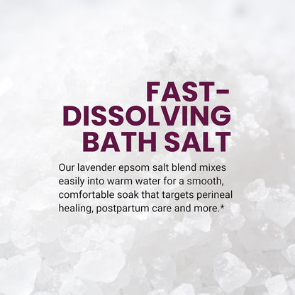 M3 Sitz Bath & Sitz Bath Salt (16 oz) Kit for Postpartum & Hemorrhoid Care