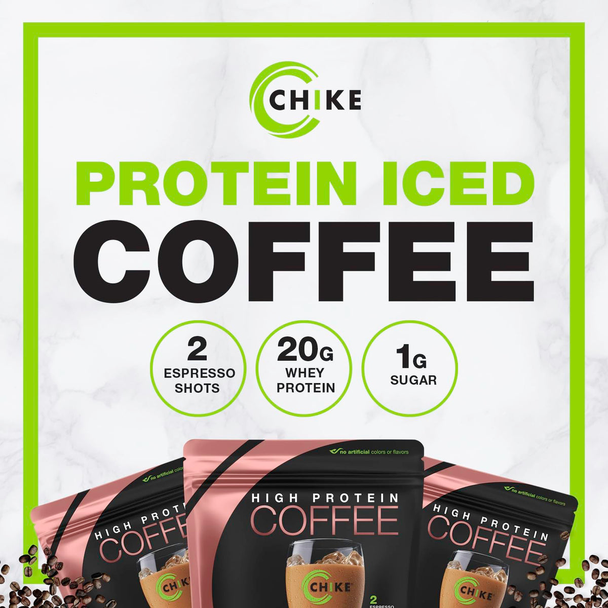 Chike Cinnamon High Protein Iced Coffee, 20 G Protein, 2 Shots Espresso, 1 G Sugar